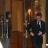 Exclusif -
Nicolas Sarkozy fait du shopping chez Franck Namani à Paris le 13 novembre 2013. 