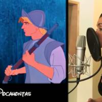 Jenifer : Une Pocahontas sexy en studio pour We Love Disney !