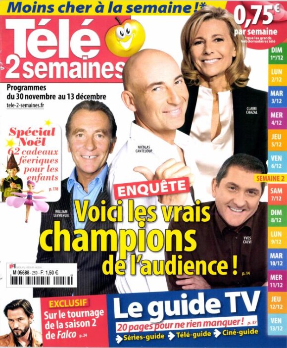 Magazine Télé 2 semaines du 30 novembre au 13 décembre.