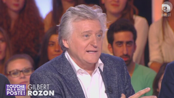 Gilbert Rozon sur le plateau de "Touche pas à mon poste", lundi 25 novembre 2013.