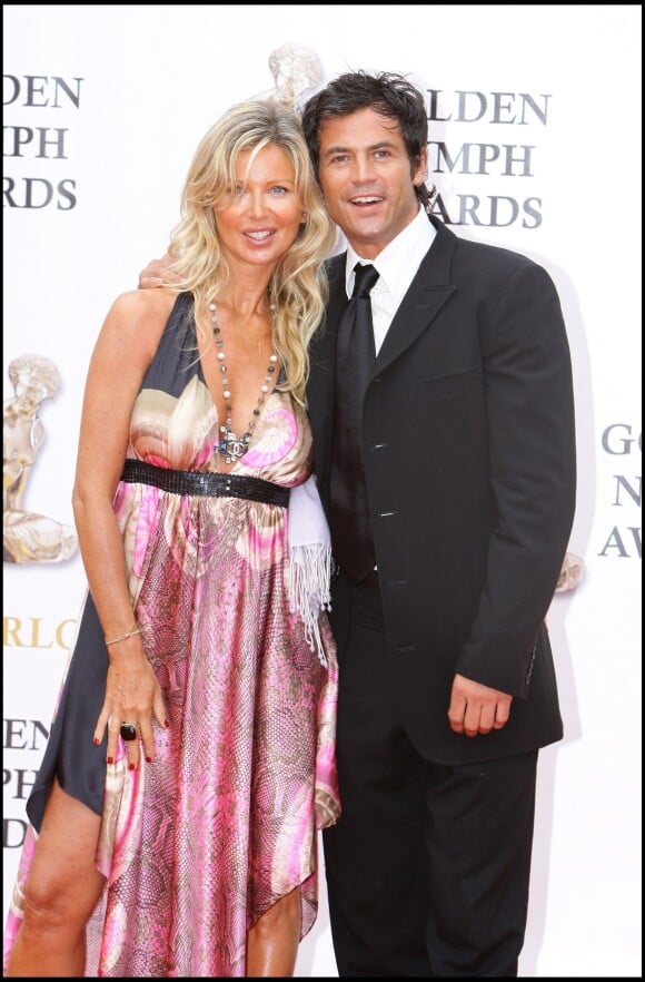 Filip Nikolic et son épouse au Festival de la télévision de Monte Carlo, le 14 juin 2007.