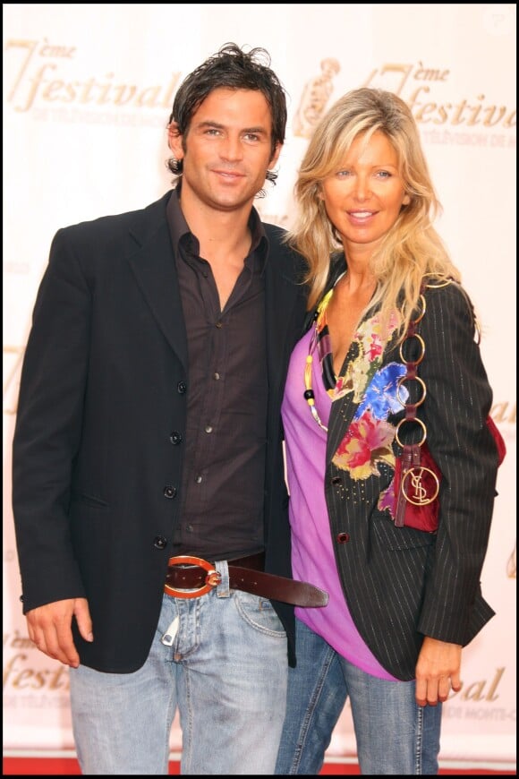 Filip Nikolic et son épouse au Festival de la télévion de Monte Carlo, le 12 juin 2007.