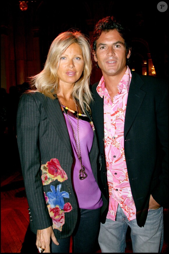 Filip Nikolic et sa femme à Paris, le 10 mai 2007.