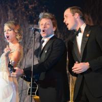 Prince William, rock star insoupçonnée, chante avec Taylor Swift et Jon Bon Jovi