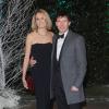 James Blunt et sa compagne Sofia à l'ocassion du second Winter Whites Gala de Centrepoint qui se tenait au palais de Kensington à Londres, le 26 novembre 2013.