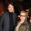 Antoine Arnault et Catherine Deneuve à la soirée Berluti à Paris le 26 novembre 2013