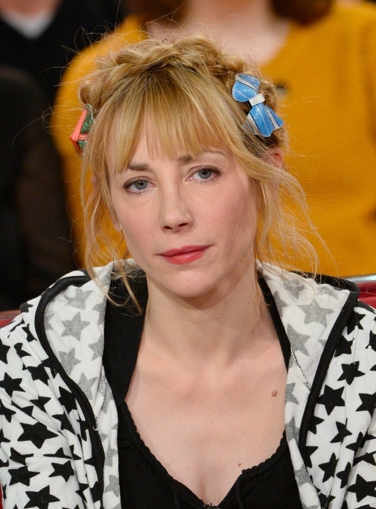 Photo Julie Depardieu lors de l'enregistrement de l'émission