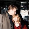 Guillaume Depardieu et sa mère Elisabeth à Paris, le 12 décembre 1996.
