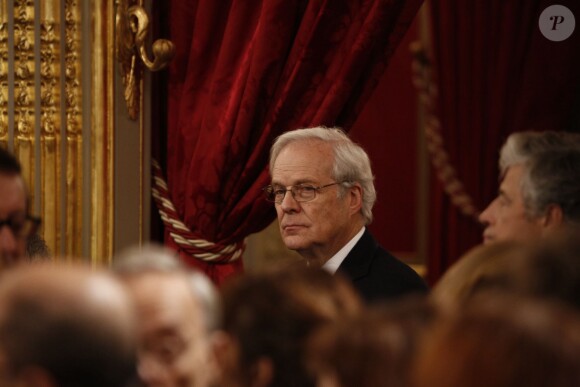 David de Rothschild - Cérémonie de décoration au palais de l'Elysée à Paris, le 28 novembre 2013.