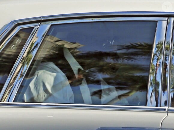 Michael Jordan arrive pour son mariage avec Yvette Prieto le 27 avril 2013 à Palm Beach