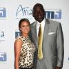 Michael Jordan et son épouse en secondes noces Yvette Prieto, ici en mars 2012 lors du 11e gala annuel de Michael Jordan, attendent leur premier enfant pour 2014, a-t-on appris le 30 novembre 2013