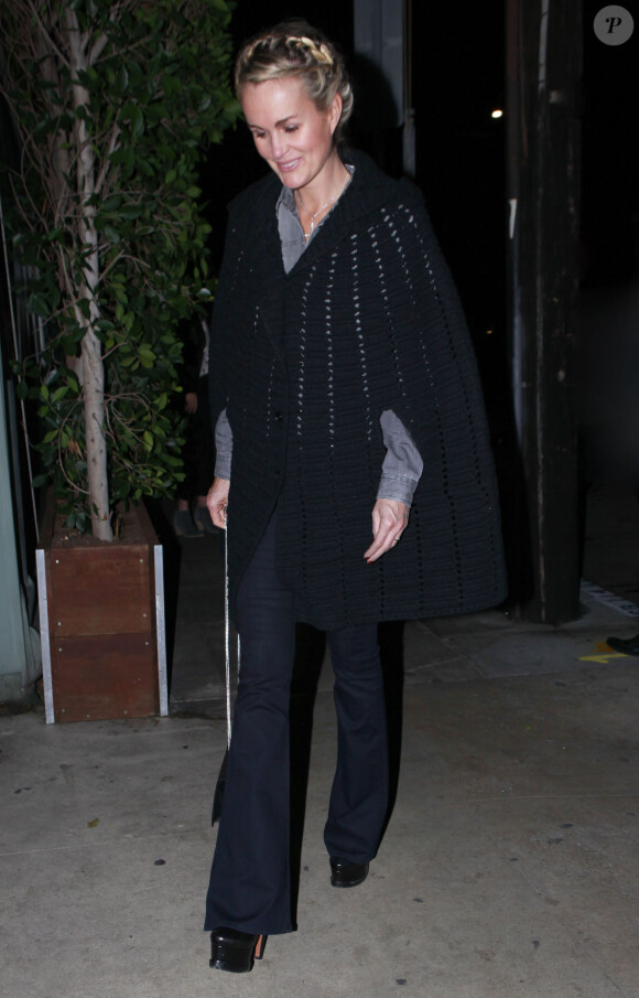Laeticia Hallyday à Los Angeles, le 1er décembre 2013.