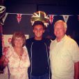 Tom Daley et ses grands-parents, août 2012