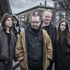 Charlotte Gainsbourg, Lars von Trier, Stellan Skarsgard et Stacy Martin lors du photocall du film Nymphomaniac à Copenhague, le 4 décembre 2013.