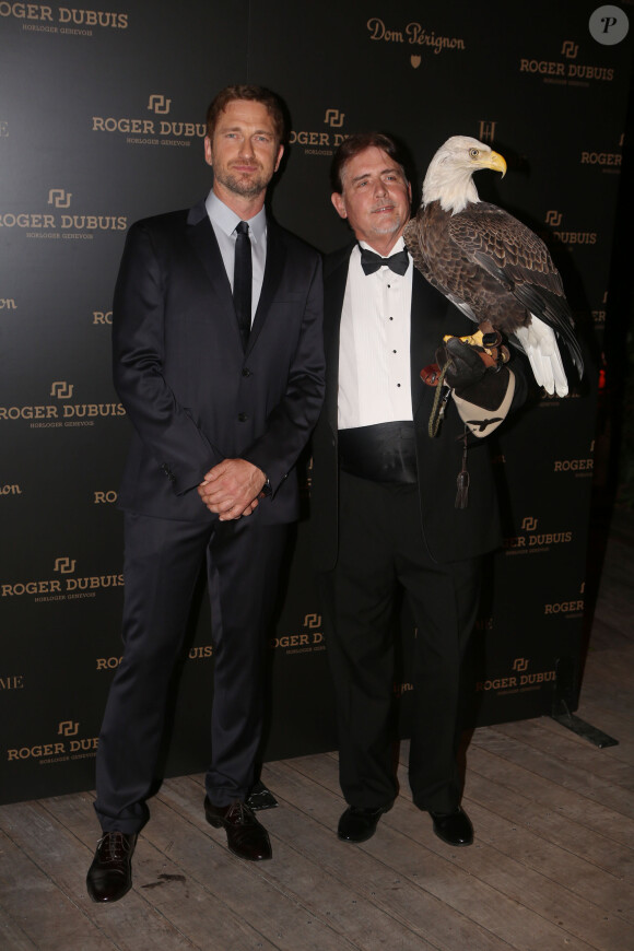 Gerard Butler assiste à la soirée privée Roger Dubuis célébrant le coup d'envoi d'Art Basel Miami Beach, à l'hôtel W South Beach. Miami, le 4 décembre 2013.