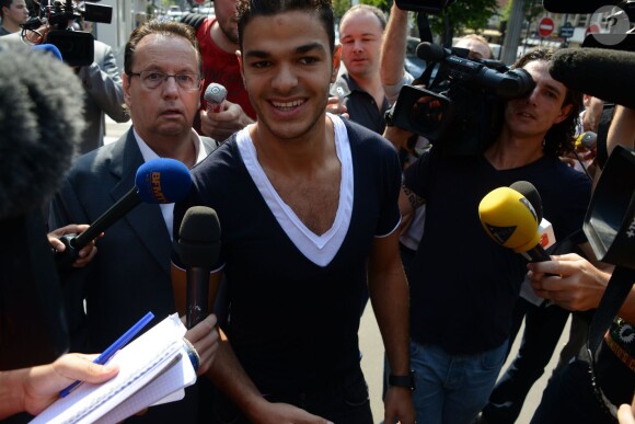 Hatem Ben Arfa à Paris le 27 juillet 2012.