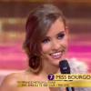 Miss Bourgogne se présente lors de l'élection Miss France 2014 sur TF1, en direct de Dijon, le samedi 7 décembre 2013