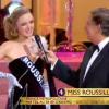 Miss Roussillon se présente lors de l'élection Miss France 2014 sur TF1, en direct de Dijon, le samedi 7 décembre 2013