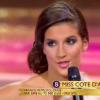 Miss Côte d'Azur se présente lors de l'élection Miss France 2014 sur TF1, en direct de Dijon, le samedi 7 décembre 2013