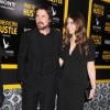 Christian Bale, Sibi Blazic lors de la première du film American Bluff (American Hustle en VO) à New York, le 8 décembre 2013.