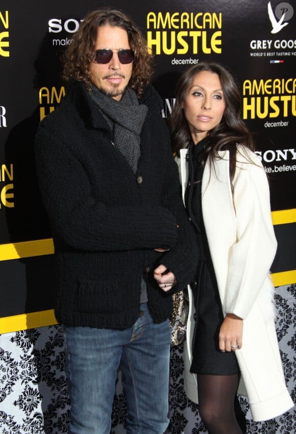 Chris Cornell lors de la première du film American Bluff (American Hustle en VO) à New York, le 8 décembre 2013.