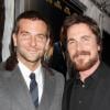 Bradley Cooper et Christian Bale lors de la première du film American Bluff (American Hustle en VO) à New York, le 8 décembre 2013.