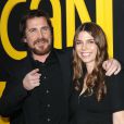 Christian Bale et Sibi Blazic lors de la première du film American Bluff (American Hustle en VO) à New York, le 8 décembre 2013.