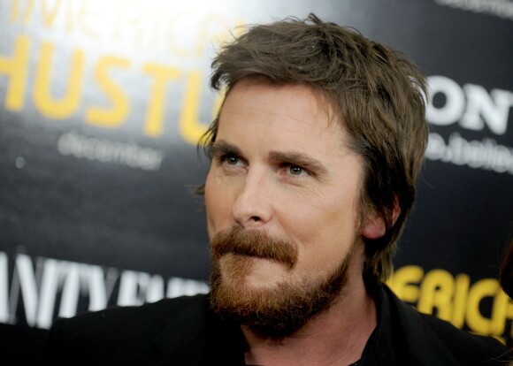 Christian Bale lors de la première du film American Bluff (American Hustle en VO) à New York, le 8 décembre 2013.