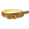 Ceinture cuir et paillettes Bellerose 29 €
