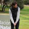 Rafael Nadal lors du tournoi de golf Nadal & Olazabal Invitational à Majorque, le 29 novembre 2013