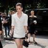 Kristen Stewart a fait une arrivée remarquée au défilé Haute Couture Chanel à Paris en juillet 2013
