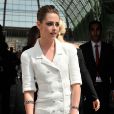 Kristen Stewart a fait une arrivée remarquée au défilé Haute Couture Chanel à Paris en juillet 2013