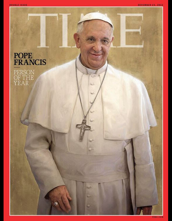 Le pape François élu personne de l'année 2013 par Time.