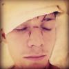 Barron Hilton a publié une photo de son visage après avoir été agressé le 6 décembre 2013 à Miami.