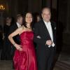 James Rothman et sa femme Joy Hirsch au dîner offert au palais royal à Stockholm en l'honneur des lauréats des prix Nobel, le 11 décembre 2013 à Stockholm