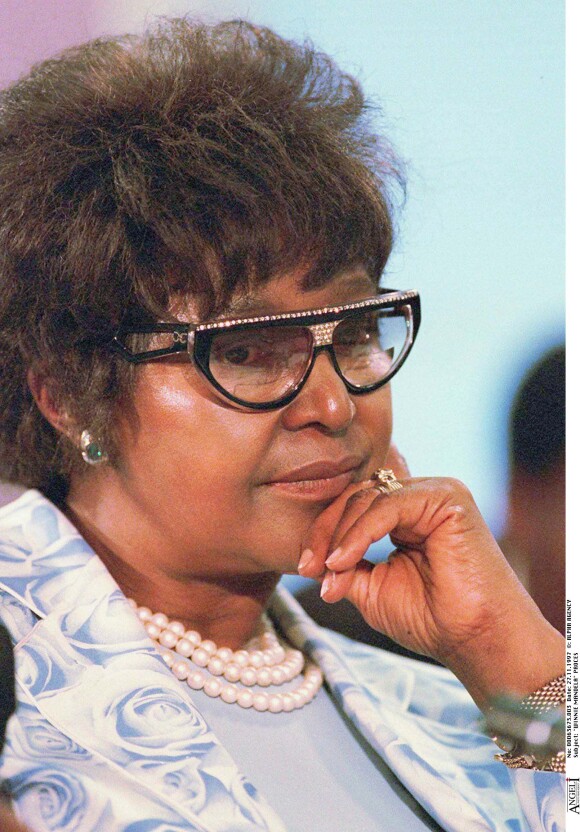 Winnie Mandela en novembre 1997. 