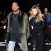 Kim Kardashian fait du shopping avec son fiancé Kanye West à New York, le 25 novembre 2013.