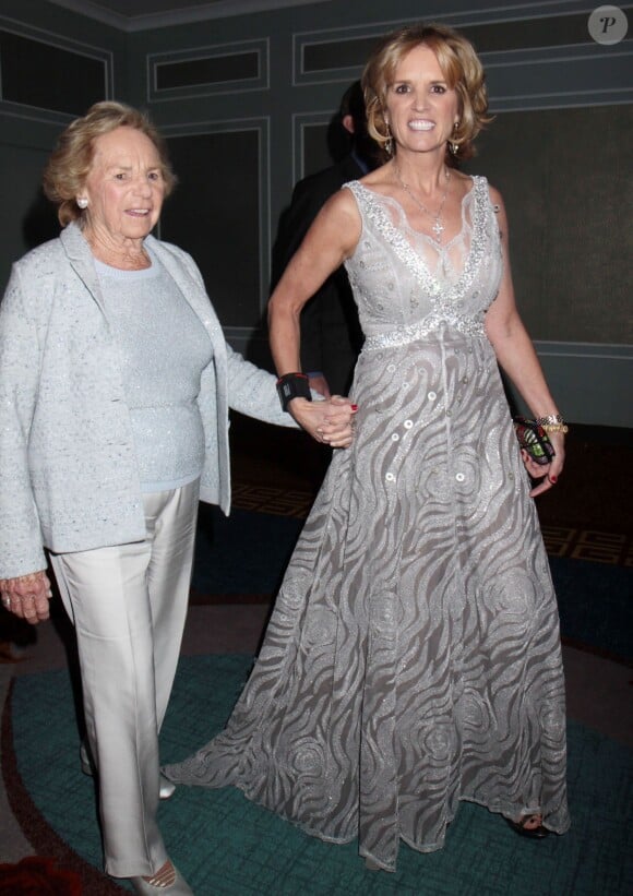 Ethel Kennedy et sa fille Kerry Kennedy au gala des Ripple of Hope Awards à New York le 11 décembre 2013
