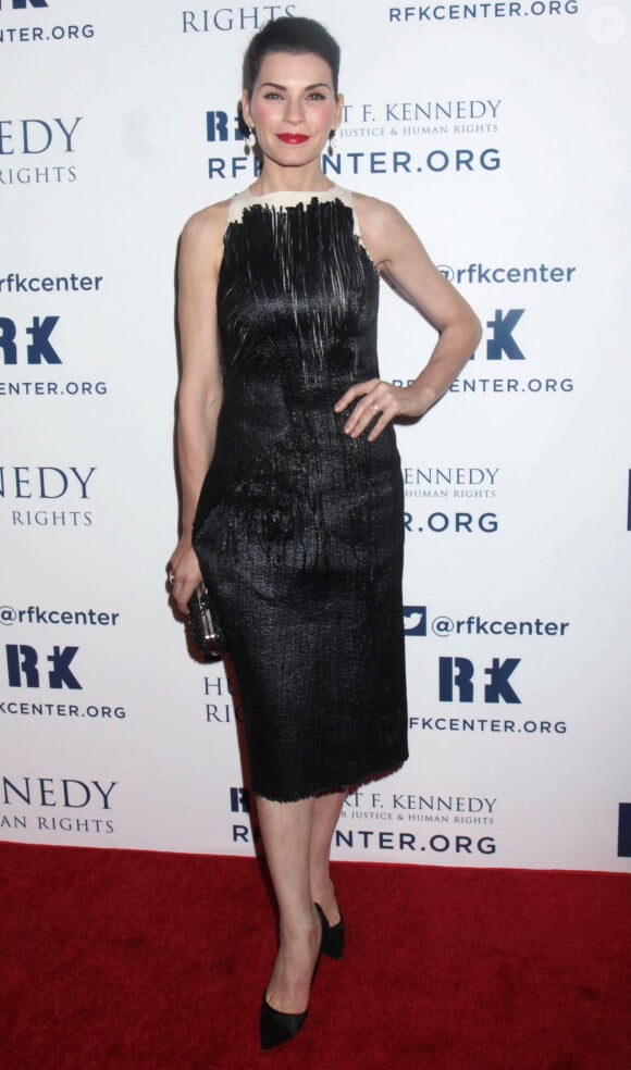 Julianna Margulies au gala des Ripple of Hope Awards à New York le 11 décembre 2013