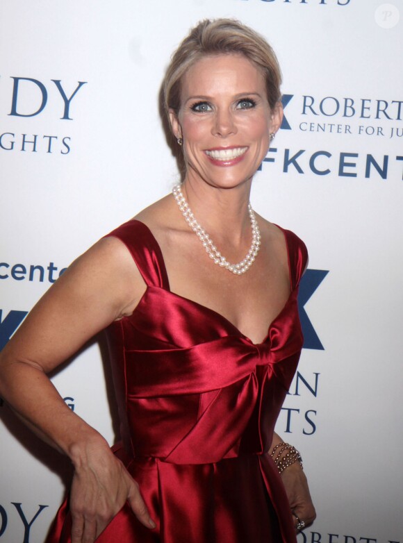 Cheryl Hines, compagne de RFK Jr., au gala des Ripple of Hope Awards à New York le 11 décembre 2013