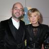 Exclusif - Damien (décorateur du dîner) et Marie-Christiane Marek à la 18eme édition de la vente aux enchères des Sapins de Noël des créateurs a l'hôtel Salomon de Rothschild à Paris, le 9 décembre 2013.