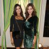 Exclusif - Miss Monde 2011 Ivian Sarcos et Miss Vénézuela à la 18eme édition de la vente aux enchères des Sapins de Noël des créateurs a l'hôtel Salomon de Rothschild à Paris, le 9 décembre 2013.