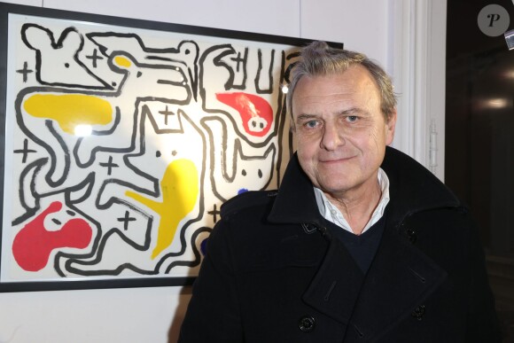 Exclusif - Jean-Charles de Castelbajac à la 18eme édition de la vente aux enchères des Sapins de Noël des créateurs a l'hôtel Salomon de Rothschild à Paris, le 9 décembre 2013.
