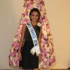Exclusif - Miss France 2014, Flora Coquerel à la 18eme édition de la vente aux enchères des Sapins de Noël des créateurs a l'hôtel Salomon de Rothschild à Paris, le 9 décembre 2013.