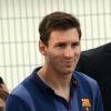Lionel Messi à Kfar Maccabiah, le 4 août 2013.