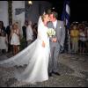 Mariage du prince Nikolaos de Grèce et de la princesse Tatiana le 25 août 2010 à Spetses.