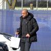 Alex lors de son arrivée au Camp des Loges à Saint-Germain-en-Laye le 15 février 2013