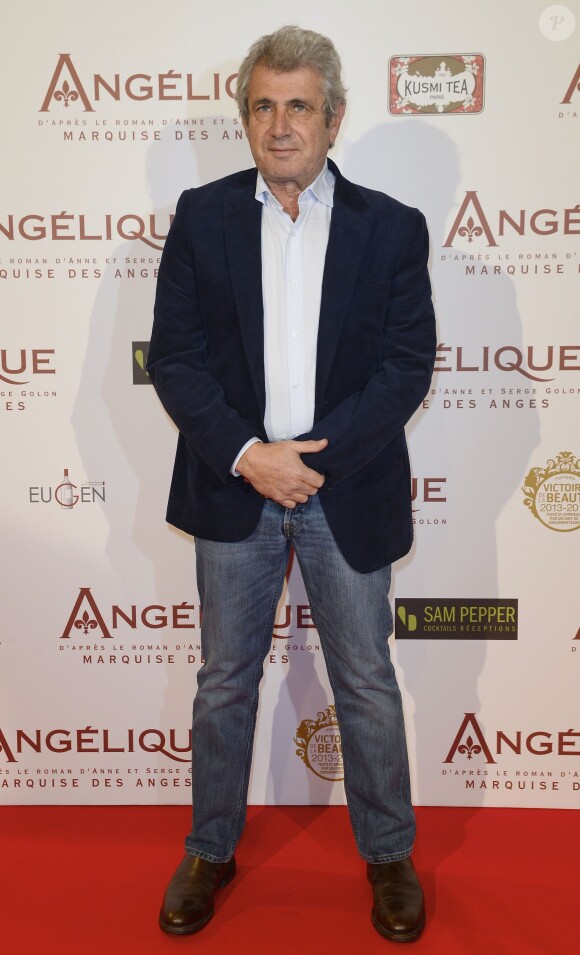 Michel Boujenah lors de la première du film Angélique à Paris, le 16 décembre 2013.