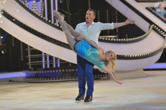 EXCLUSIF. Norbert Tarayre lors de la finale d'Ice Show, le 18 décembre 2013, sur M6.