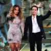 Jennifer Lopez et Marc Anthony sur scène à Las Vegas lors du concert Q'Viva Live. Le 26 mai 2012.